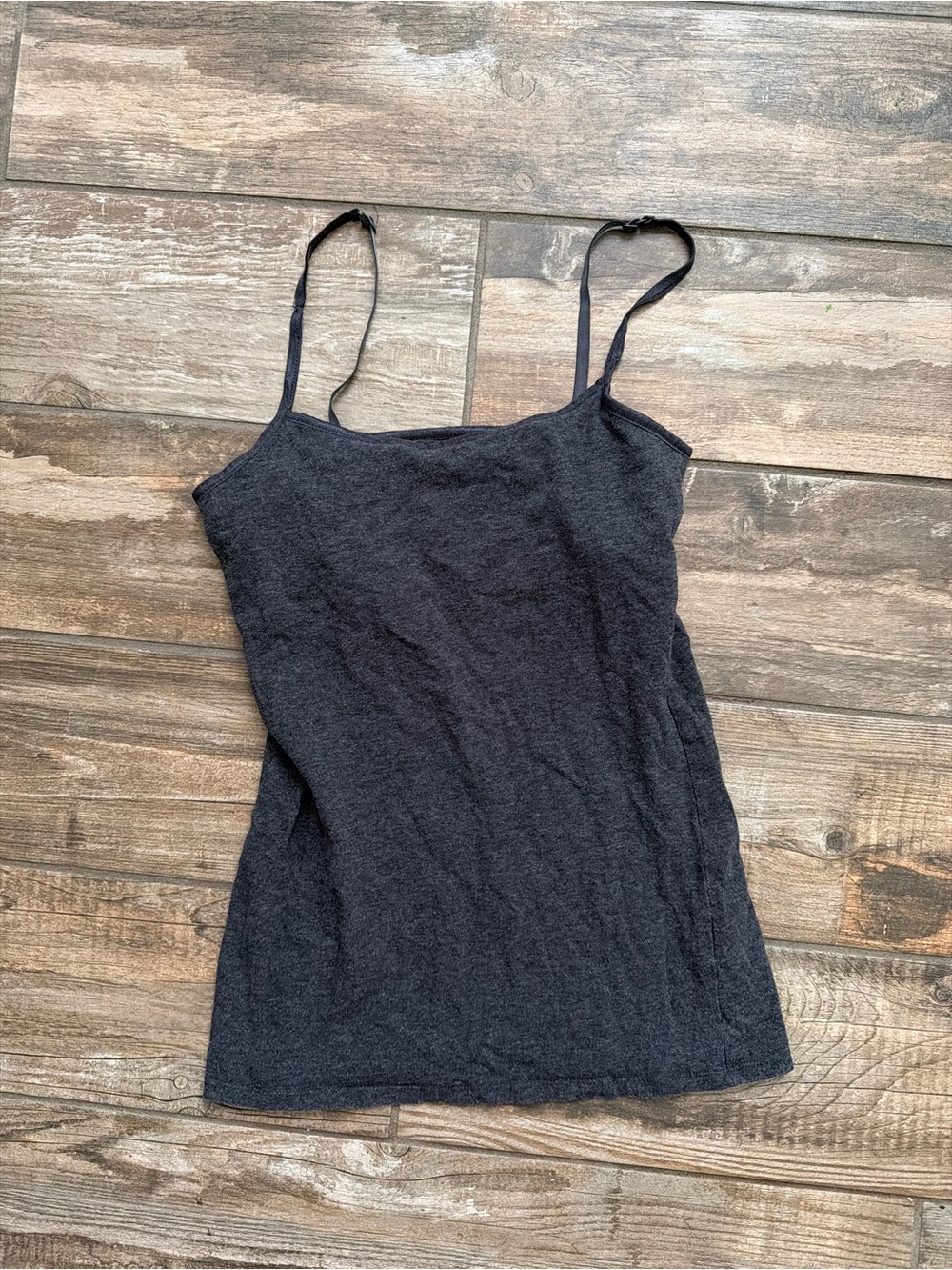 Women's gray Spaghetti Strap Tank Top M